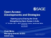 Open Access Publishing: Lessons for...