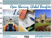 Open sharing, Global Benefits
